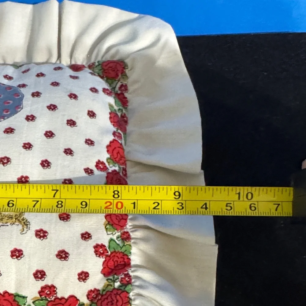 Vintage handcrafted Holly Hobbie tooth fairy pillow